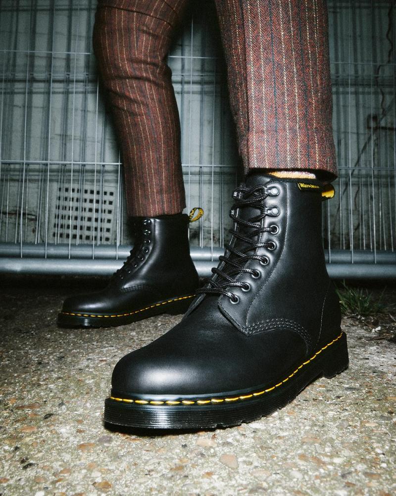 Dr Martens 1460 Pascal Warmwair Lær Vinterstøvler Herre Svarte | Norge 241YXF